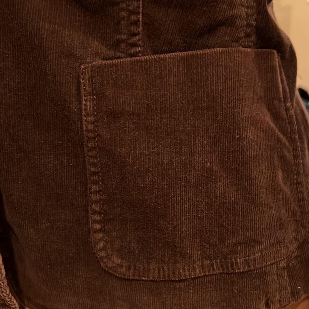 Preloved Express Design Studio Brown Corduroy Bla… - image 6